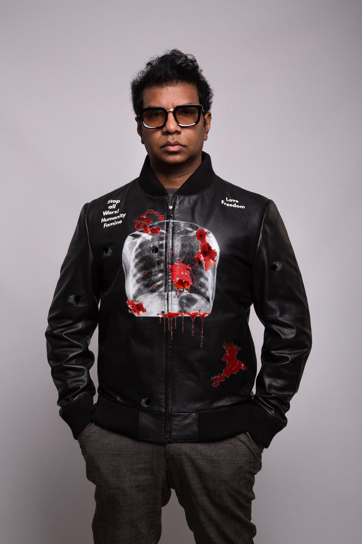 Dr. Rajeev Fernando: Stop all wars! Fashion for humanity. 
